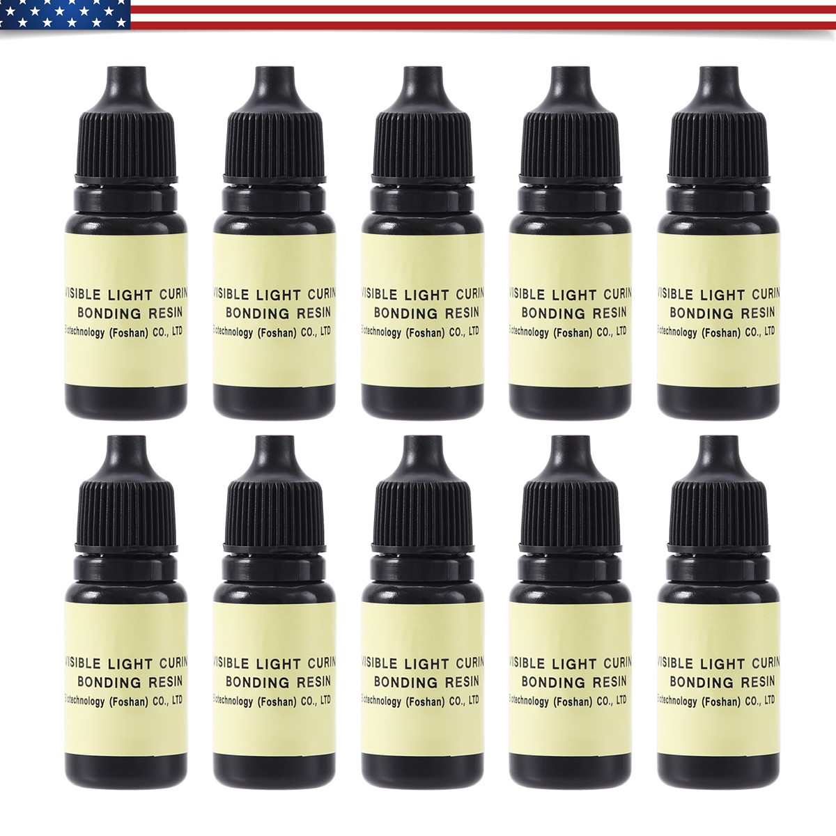 Dental Light Cure One Step Dentin Enamel Resin Bonding Adhesive Resin 5ml