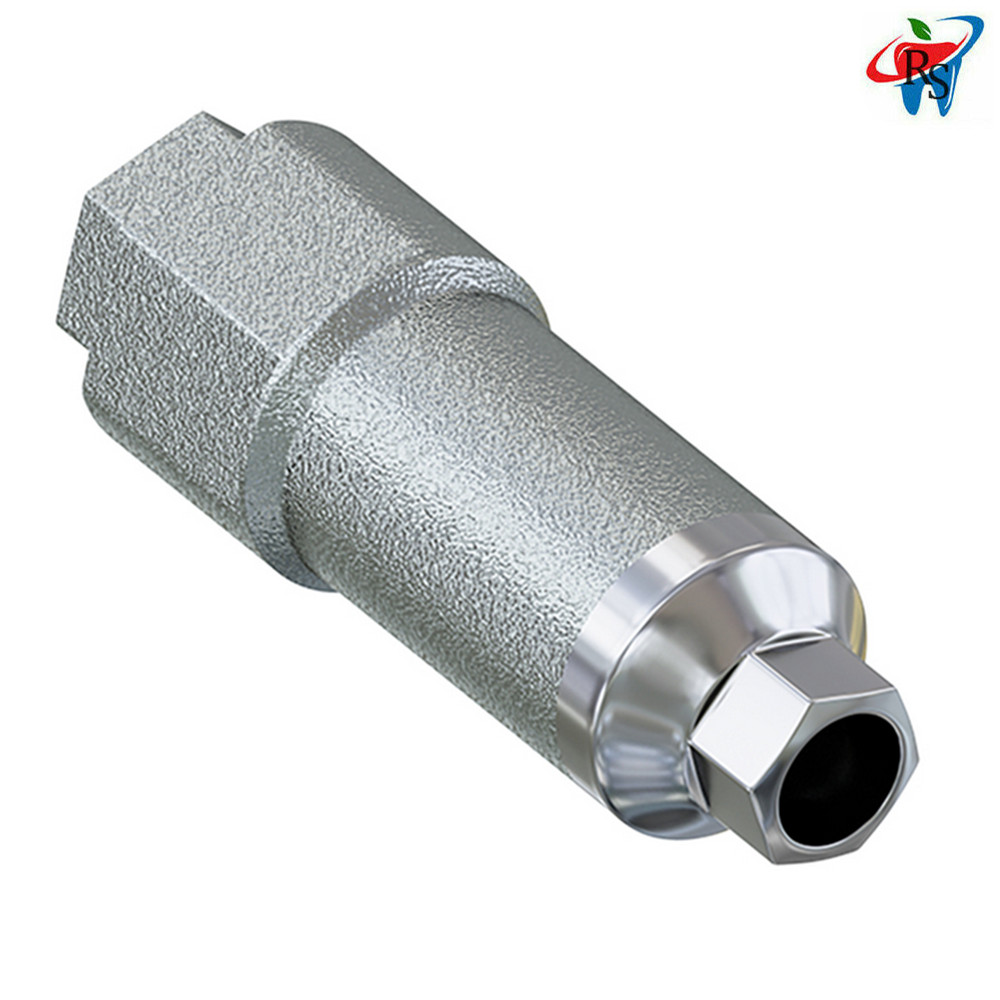 1pcs Prosthetic Scan Body Abutment Internal Hex 2.42mm Titanium Dental Post 3D
