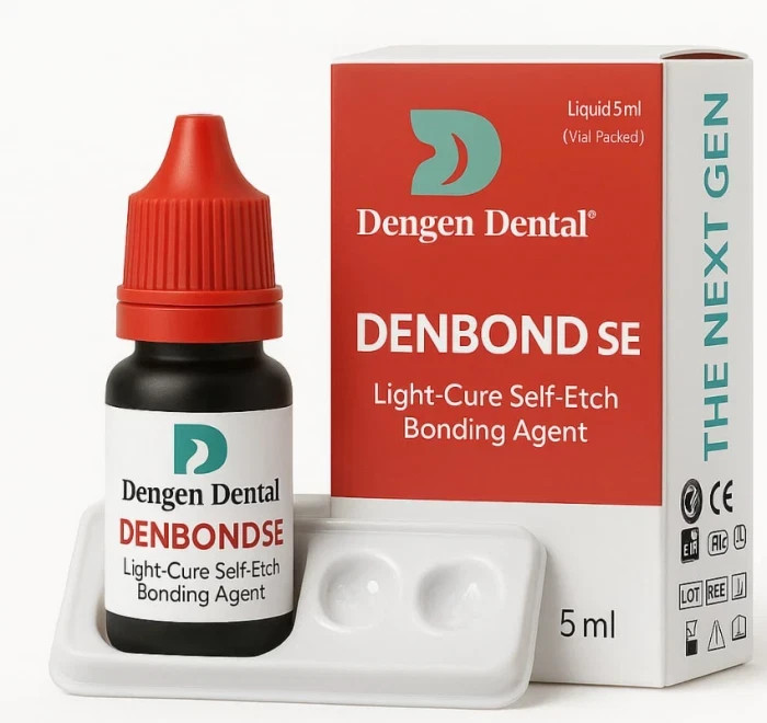 Dental DENBOND SE Light Cure 7th Gen. Self Etch Bonding Agent 5ml Pack