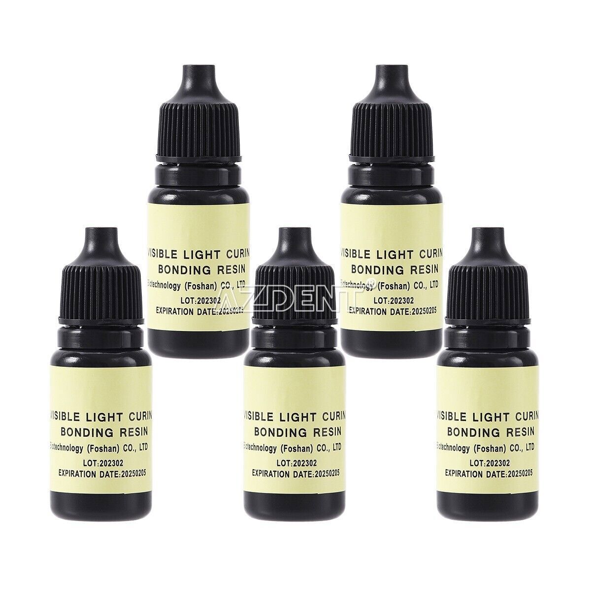 5X Dental Visible Light Cure Dentin Enamel Resin Bonding Adhesive 5ml/bottle