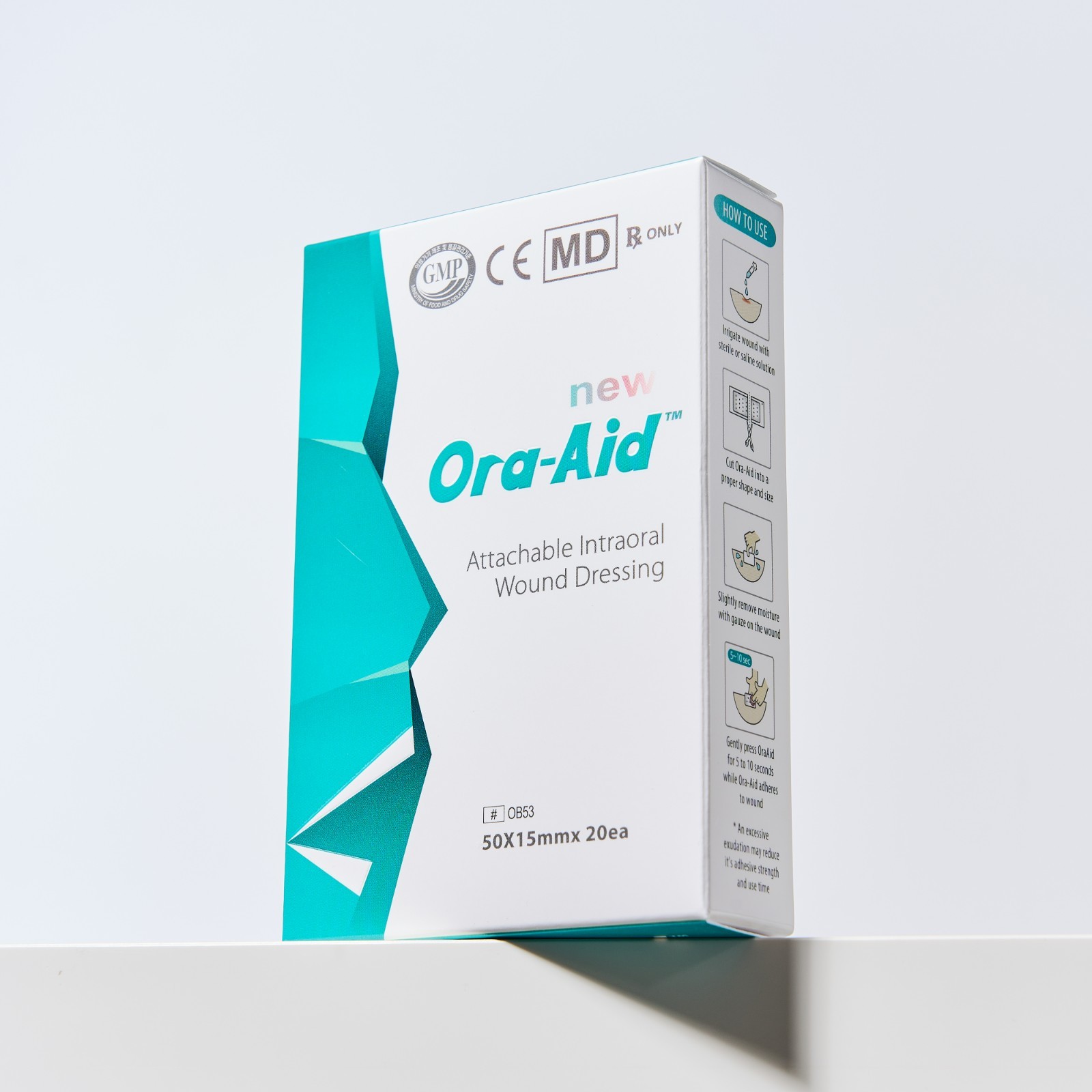 Ora-Aid AG-205A 50x15mm Intraoral Wound Dressing (Implant, Extraction & Surgery)