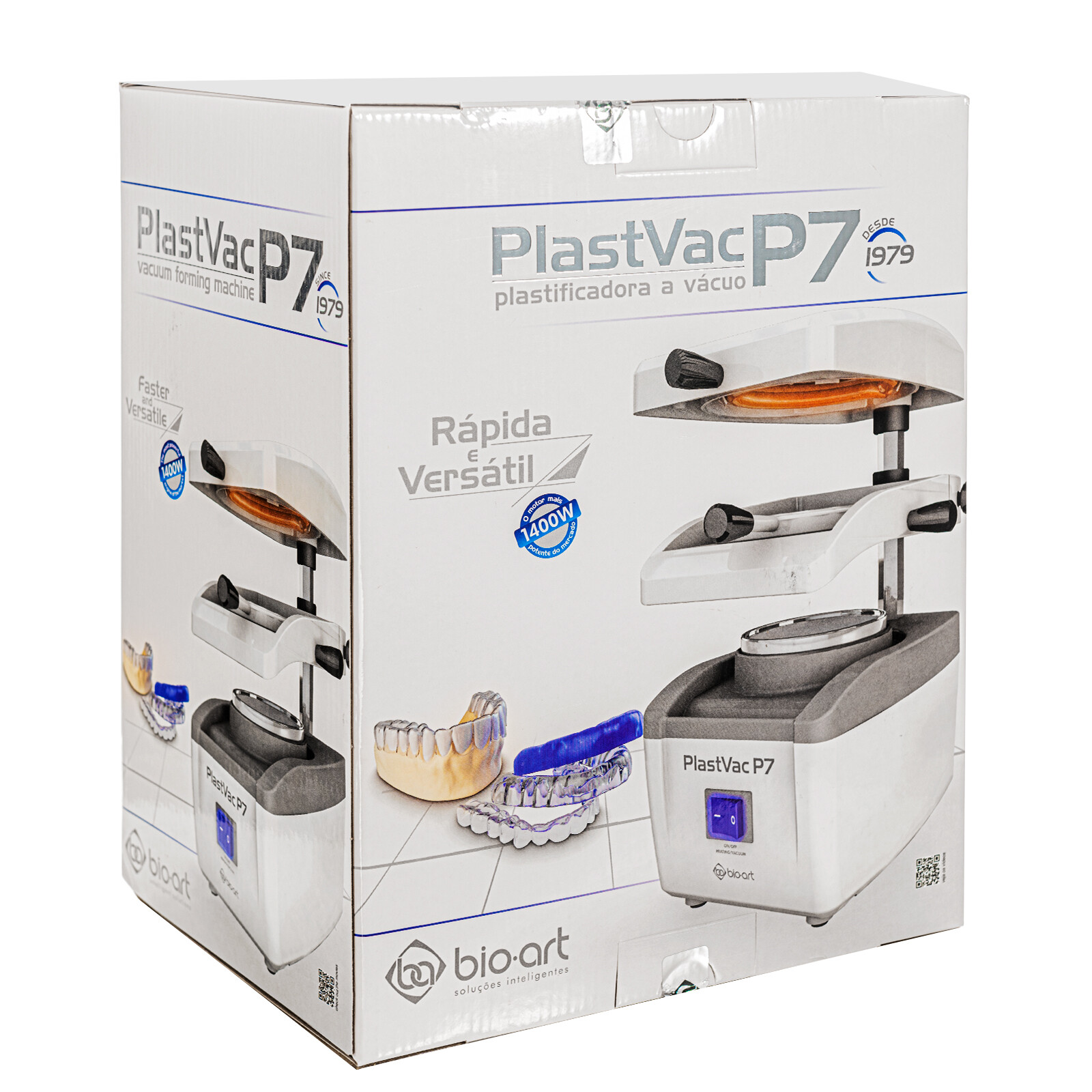 BIOART Dental Vacuum Forming Machine Thermoforming Material Hard/Soft Plate 110v