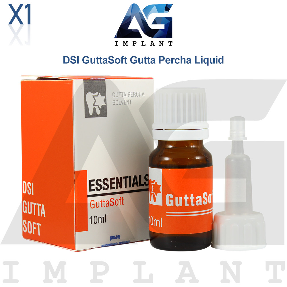 GuttaSoft Gutta Percha 10ml Surface Softens Liquid Dental R00t Canal Retreatment