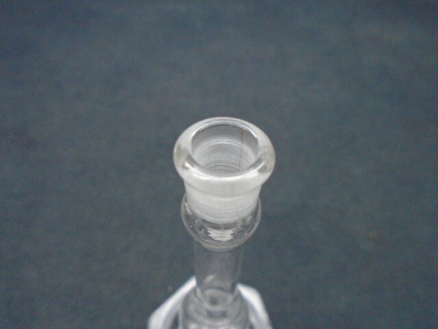 KIMAX 5mL Class A TC Micro Glass Volumetric Flask #9 Stopper Hex Base 28017A-5