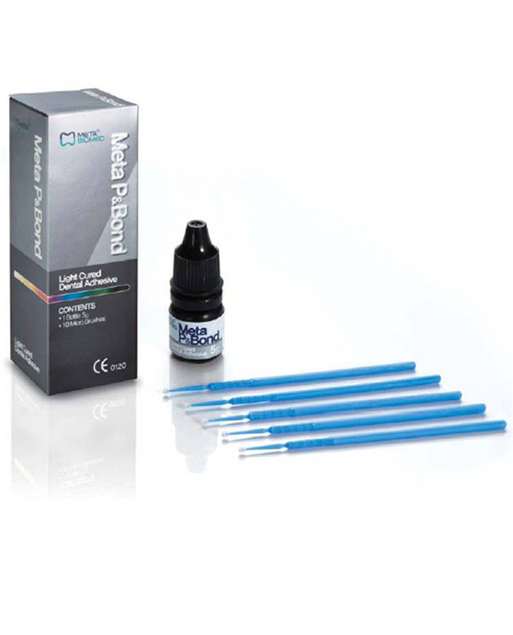 3 X META BIOMED – META P & BOND LIGHT CURED DENTAL ADHESIVE 5GMFree shipping