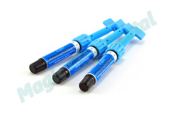 Prime-Dent Light Cure Nano-Hybrid Dental Resin Composite A2 4.5g Syringe