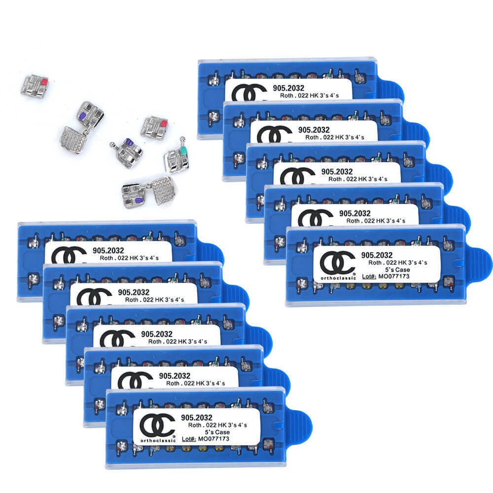 5-200×Dental Orthodontic 020 Lower Super Elastic Niti Round Arch Wire Ovoid Form