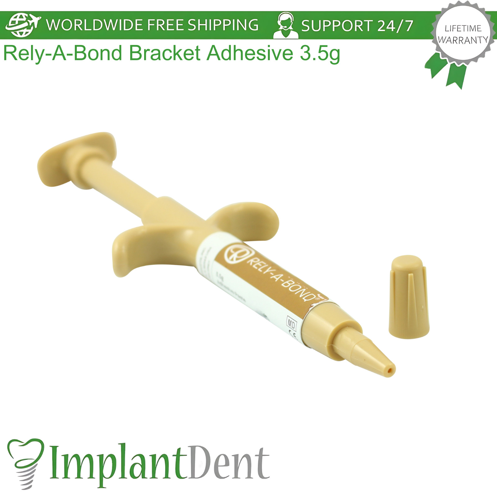 Rely-A-Bond Bracket Adhesive 3.5g 0rthodontic Brackets And Dental Tubes Bonding