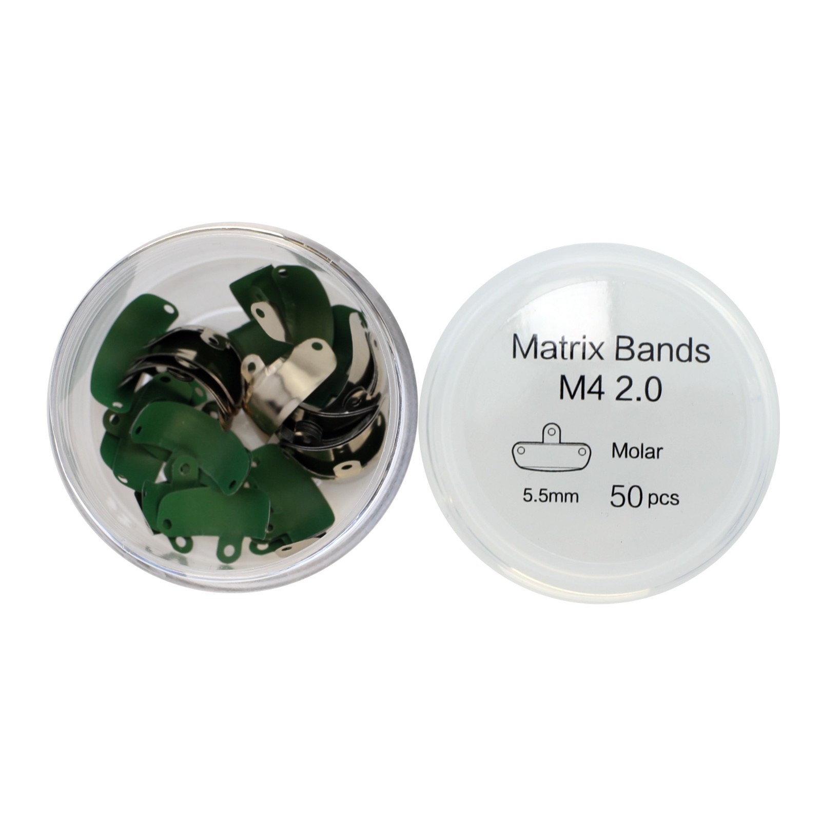 Dental Sectional Matrix Bands 4.5 5.5 6.5 Niti Retaining Rings Wedges Palodent