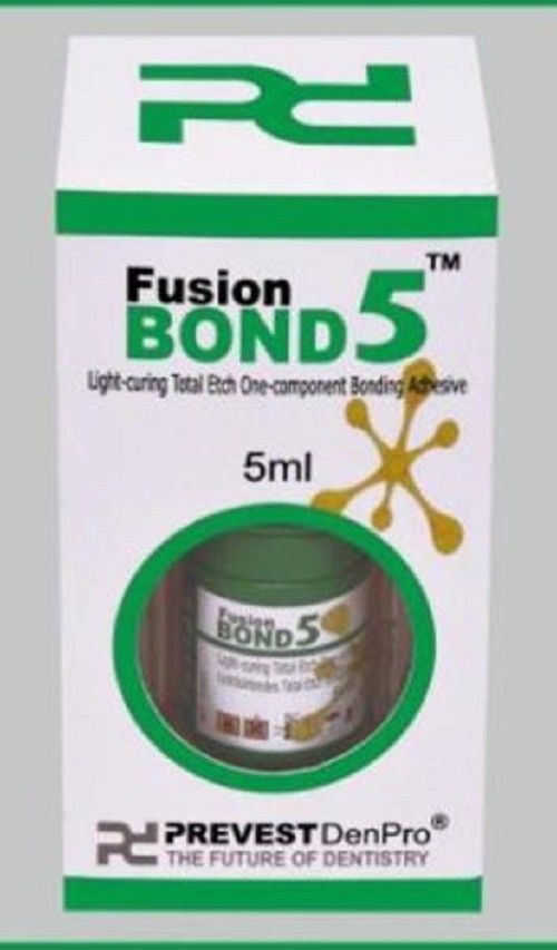 Fusion Bond 5 Total Etch Bond One Component Bonding Agent 5ml INTRO PK. FREESHIP
