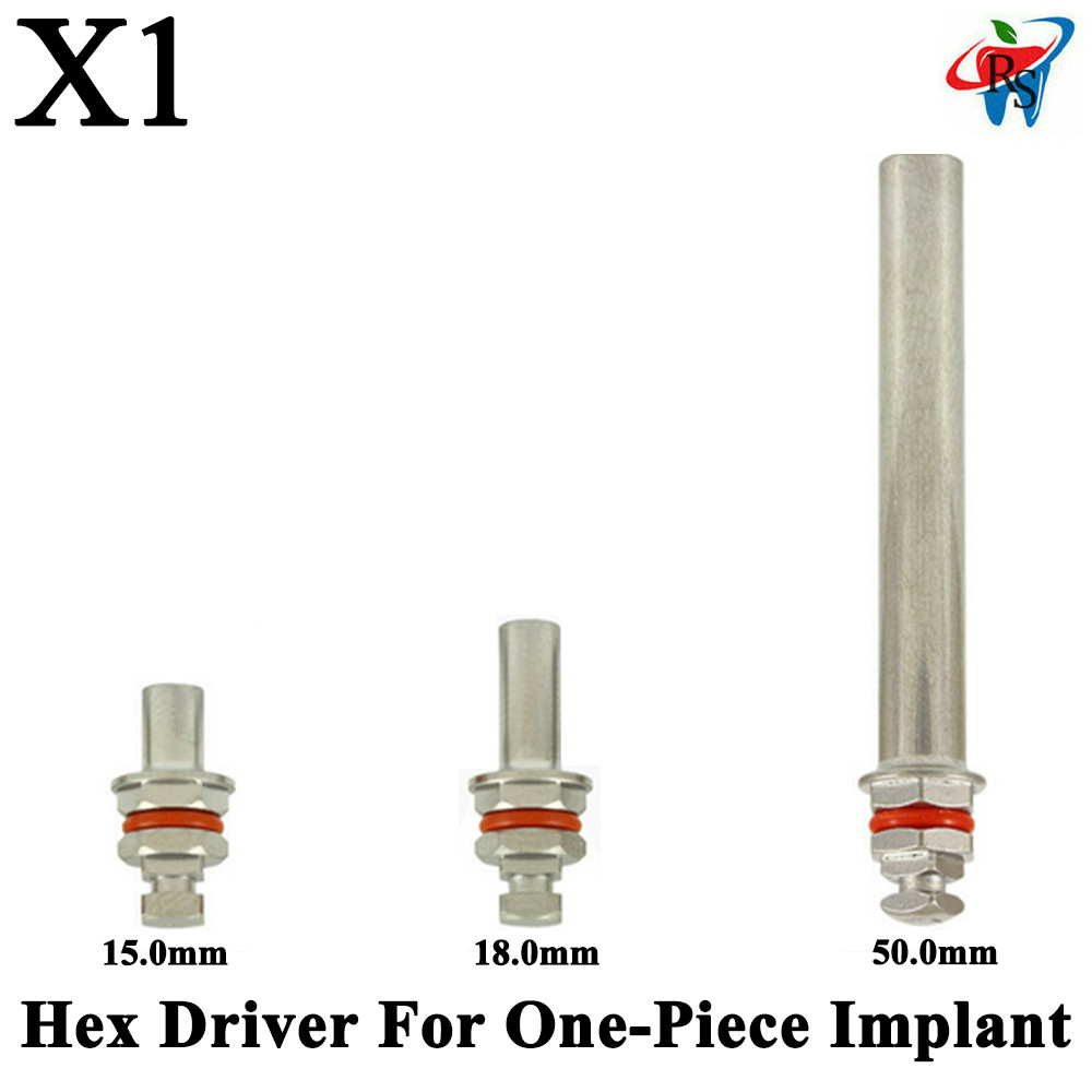 1pcs Dental Hex Driver For One-Piece Adapter Im plant Surg ical Tools