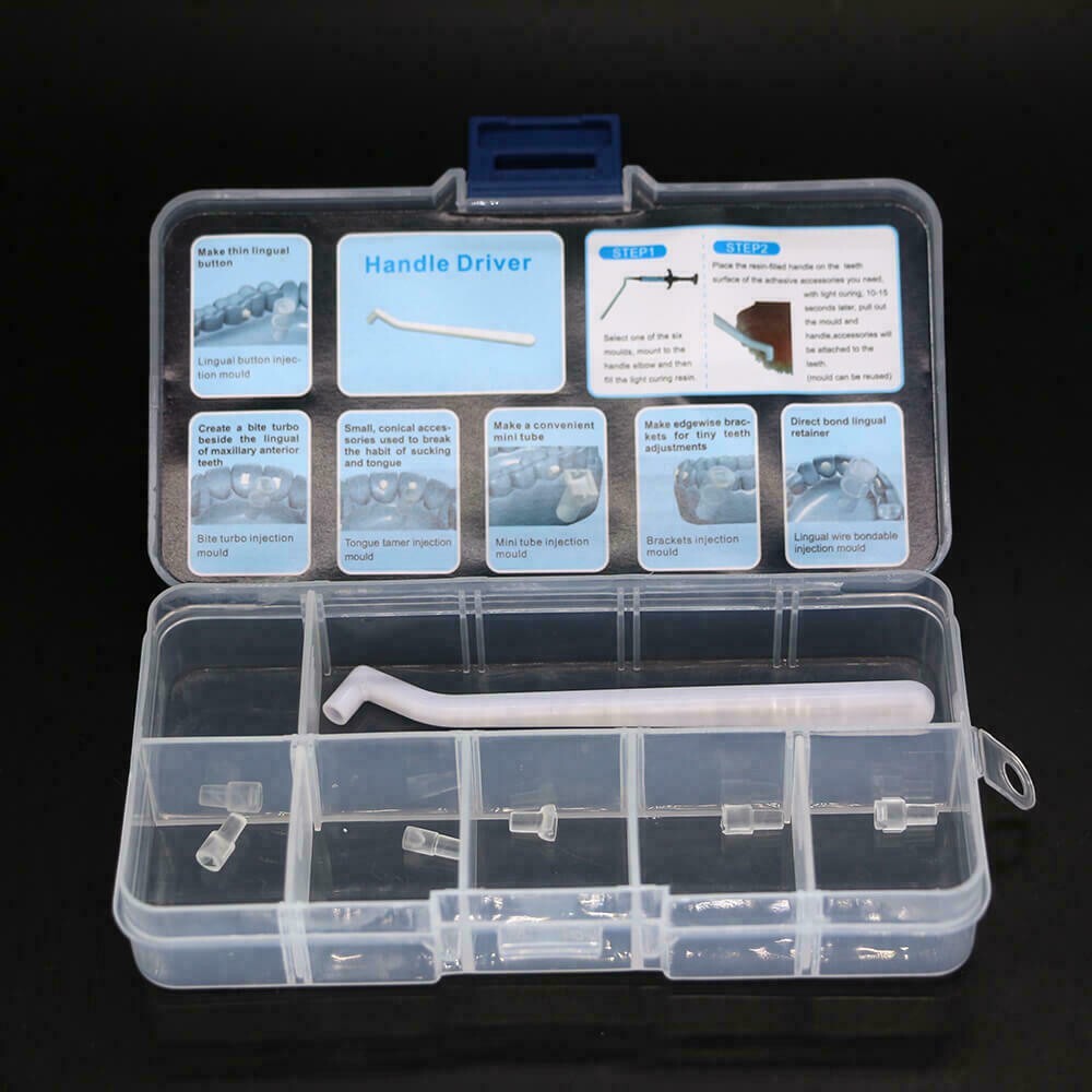 Dental Ortho Injection Bracket Orthodonticlingual Button Mould Mini Accessories