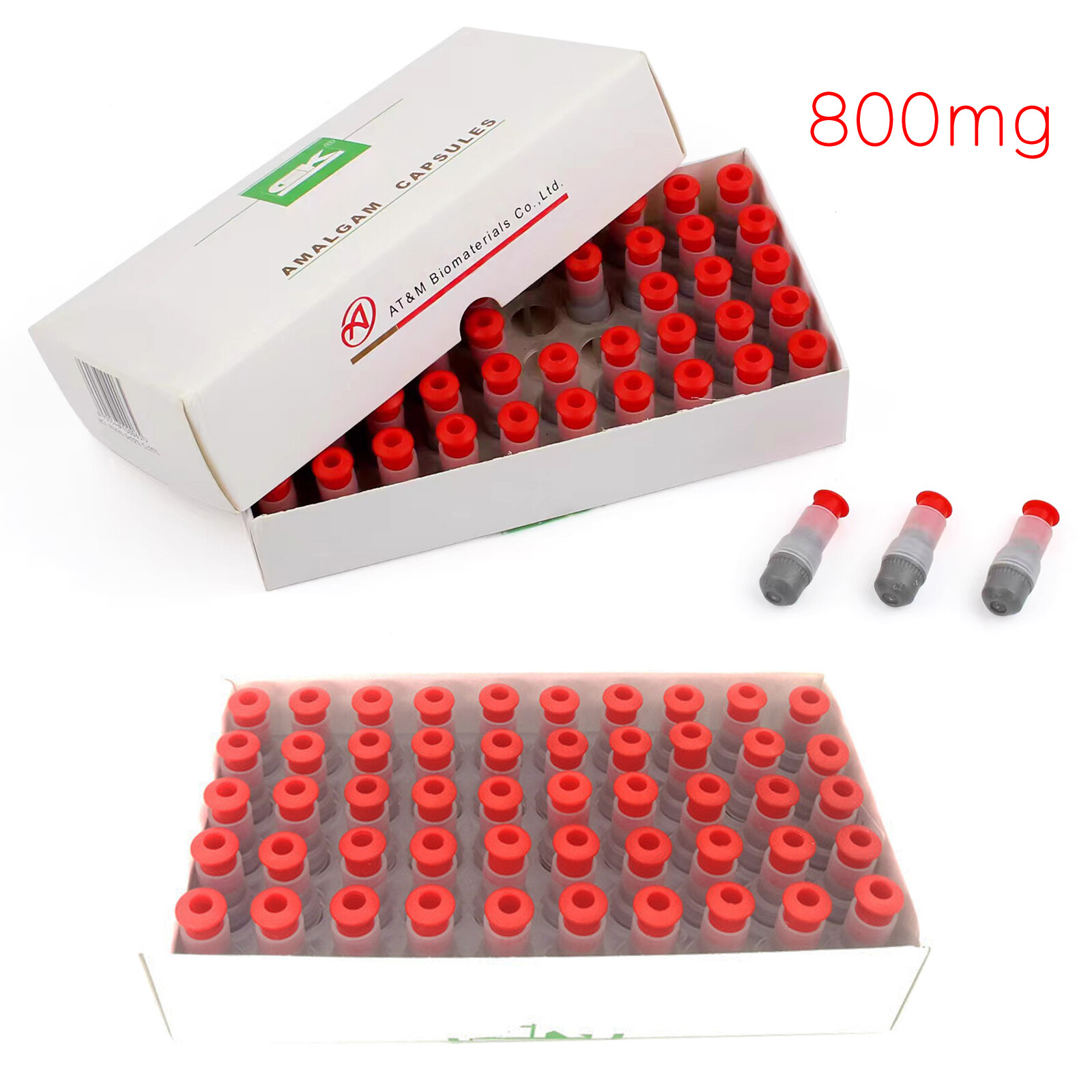 Amalgam Dental Alloy Spill Regular Set 200mg/ 400mg/ 600mg/ 800mg ,Zinc
