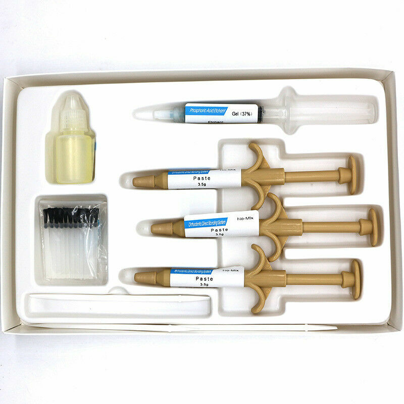 Orthodontic Dental NO-MIX Direct Bonding System Orthodontic Paste+Prime Bomaoer