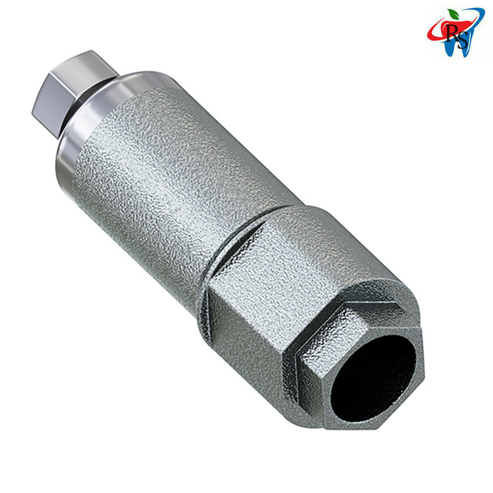 1pcs Prosthetic Scan Body Abutment Internal Hex 2.42mm Titanium Dental Post 3D