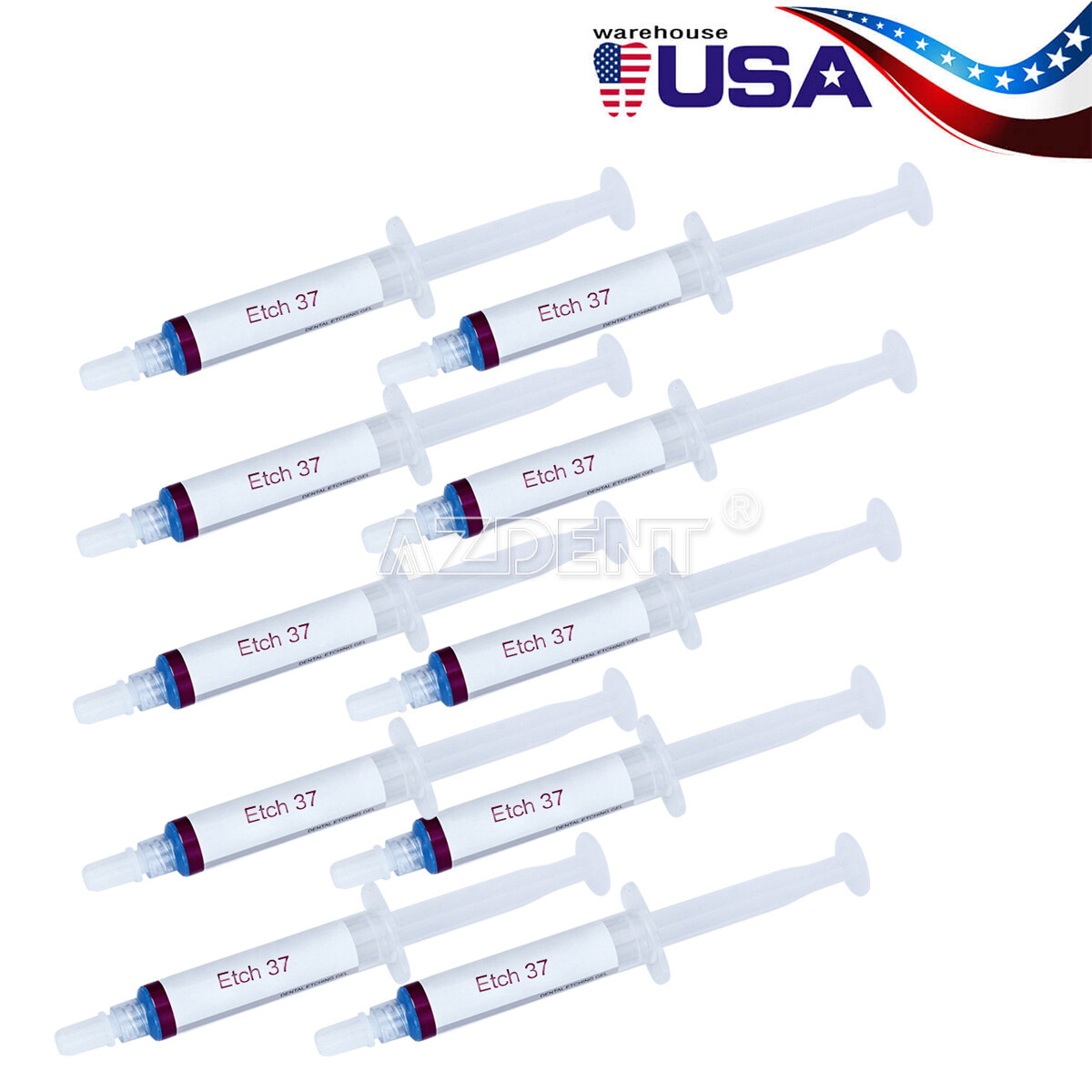 Dental Dentex 37% Acid Etching Gel Etchant 5ml/syringe