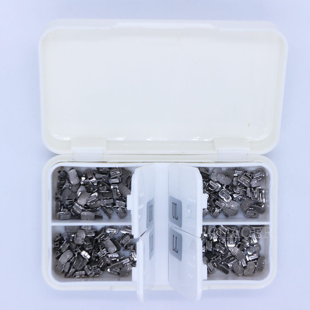 Dental Orthodontic Buccal Tubes, Roth .022 for 1st Molar, 50 Sets/Box