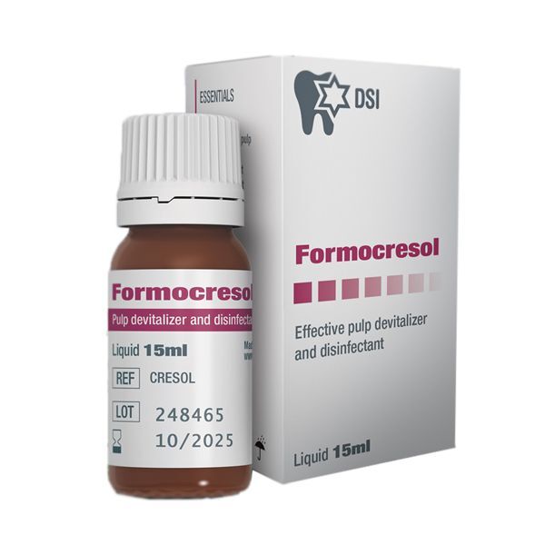 DSI Formocresol 15ml Bottle – Bactericide & Mummifying Agent