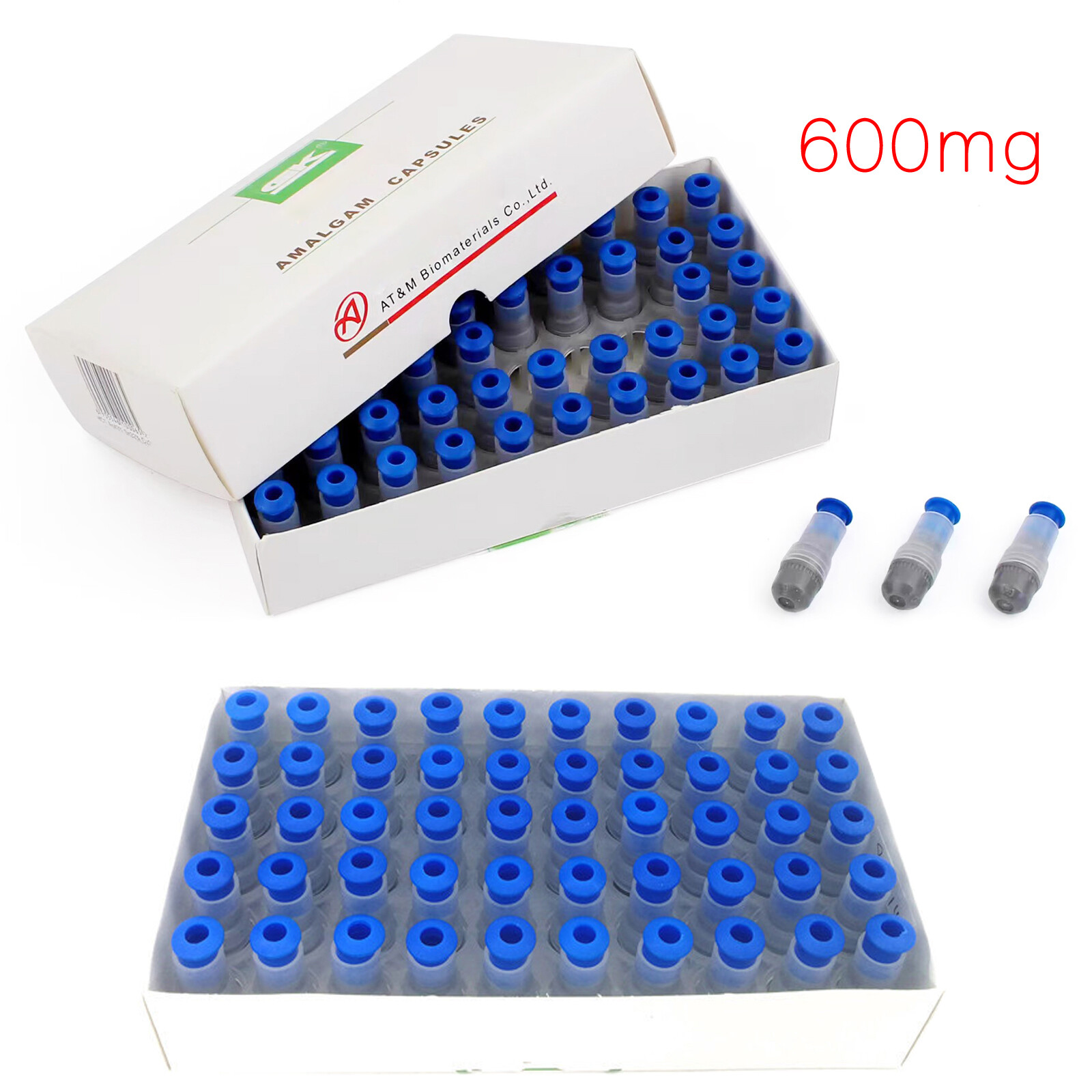 Amalgam Dental Alloy Spill Regular Set 200mg/ 400mg/ 600mg/ 800mg ,Zinc