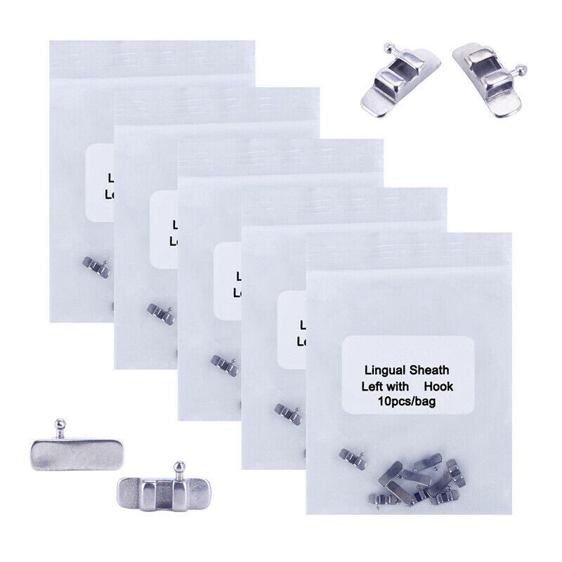 Dental High Quality Stainless Lingual Sheath Accessory bomaoer With Left Hook