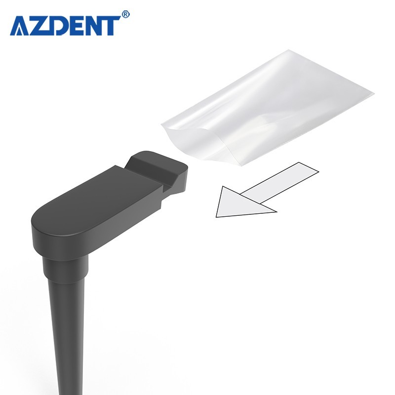 AZDENT 200pcs/box Dental Panorama Bite Block Cover Sleeves/Protective Film/1″x2″