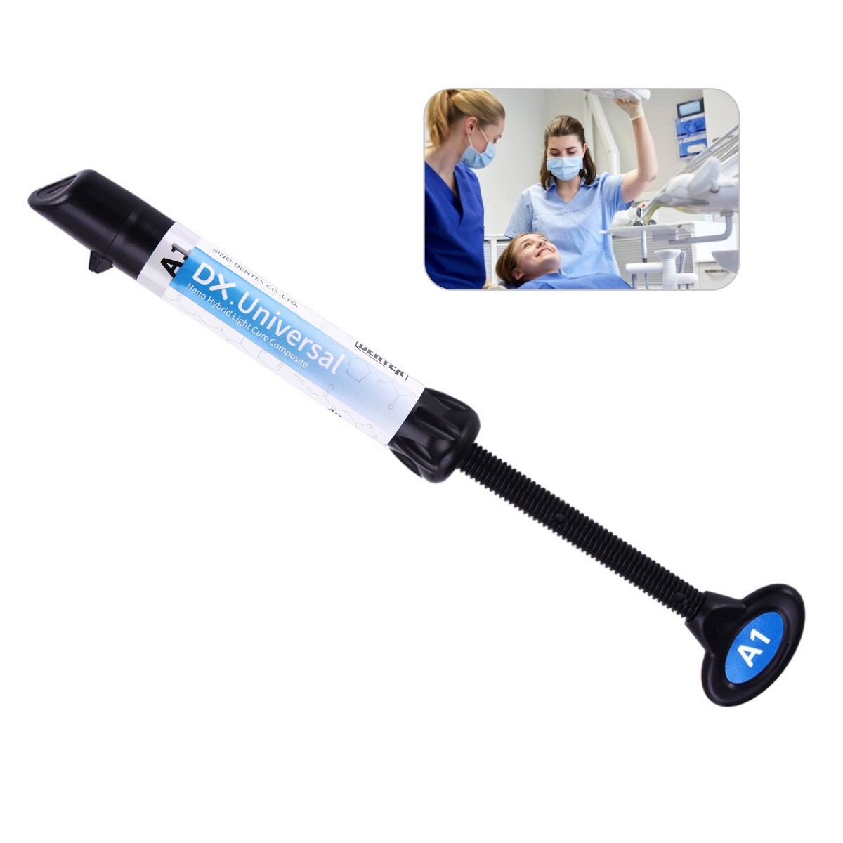 Adhesivo dental fotopolimerizable/Gel de grabado ácido al 37%/Resina composite
